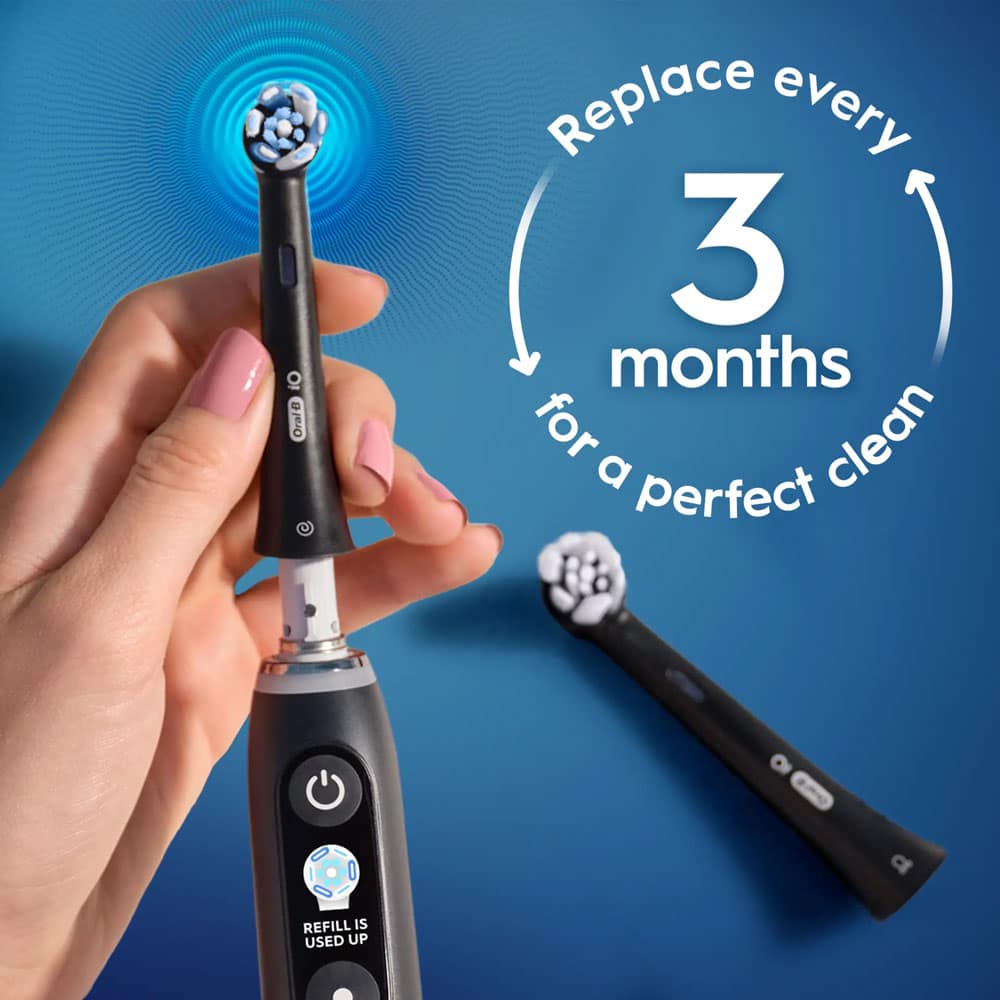 Đầu bàn chải thay thế Oral-B iO Deep Clean Replacement Toothbrush Head 9 cái - Ảnh 6