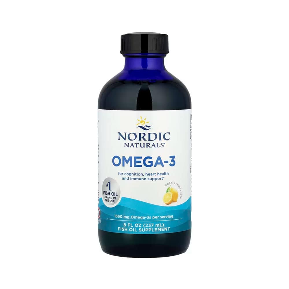 Dầu cá dạng lỏng Omega-3 Nordic Naturals Omega-3 (1560mg) 237ml