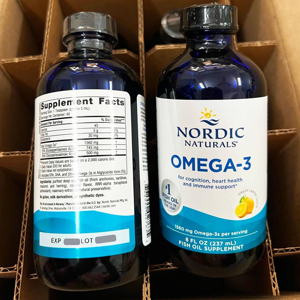 Dầu cá dạng lỏng Omega-3 Nordic Naturals Omega-3 (1560mg) 237ml - Ảnh 2