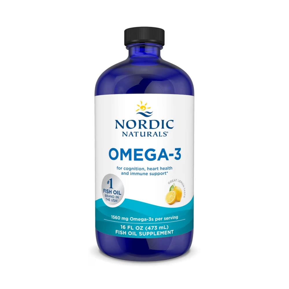 Dầu cá dạng lỏng Omega-3 Nordic Naturals Omega-3 (1560mg) 473ml