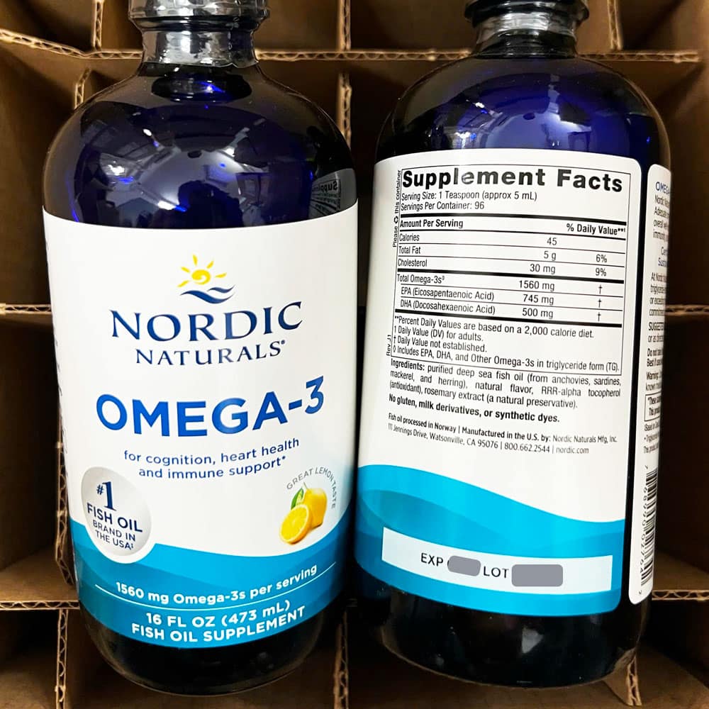 Dầu cá dạng lỏng Omega-3 Nordic Naturals Omega-3 (1560mg) 473ml - Ảnh 2