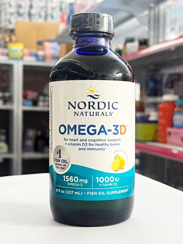 Dầu cá dạng lỏng Omega-3 Nordic Naturals Omega-3D (1560mg) 237ml - Ảnh 2