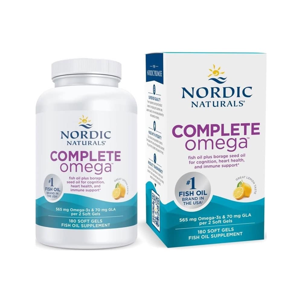 Dầu cá Omega-3 Nordic Naturals Complete Omega 565mg 180 Softgels