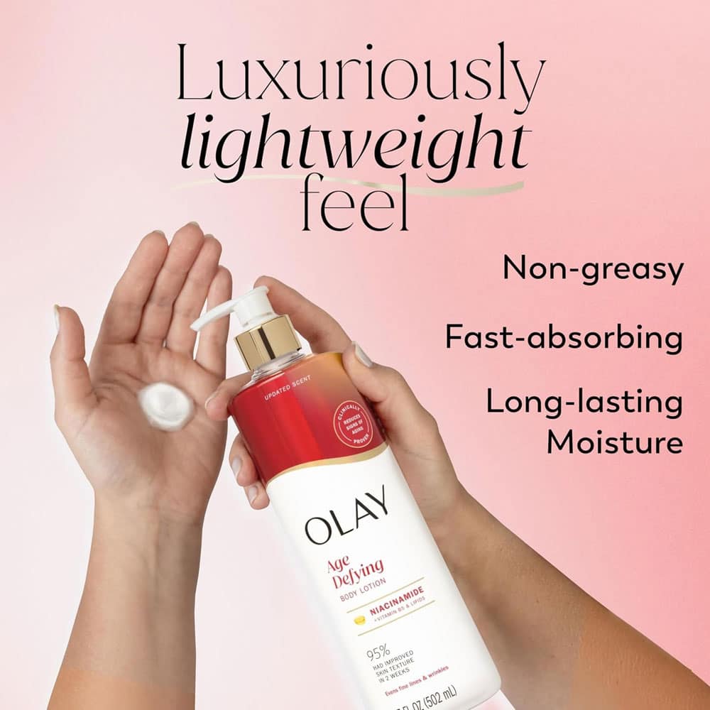 Dưỡng thể Olay Age Defying Body Lotion 502ml - Ảnh 3