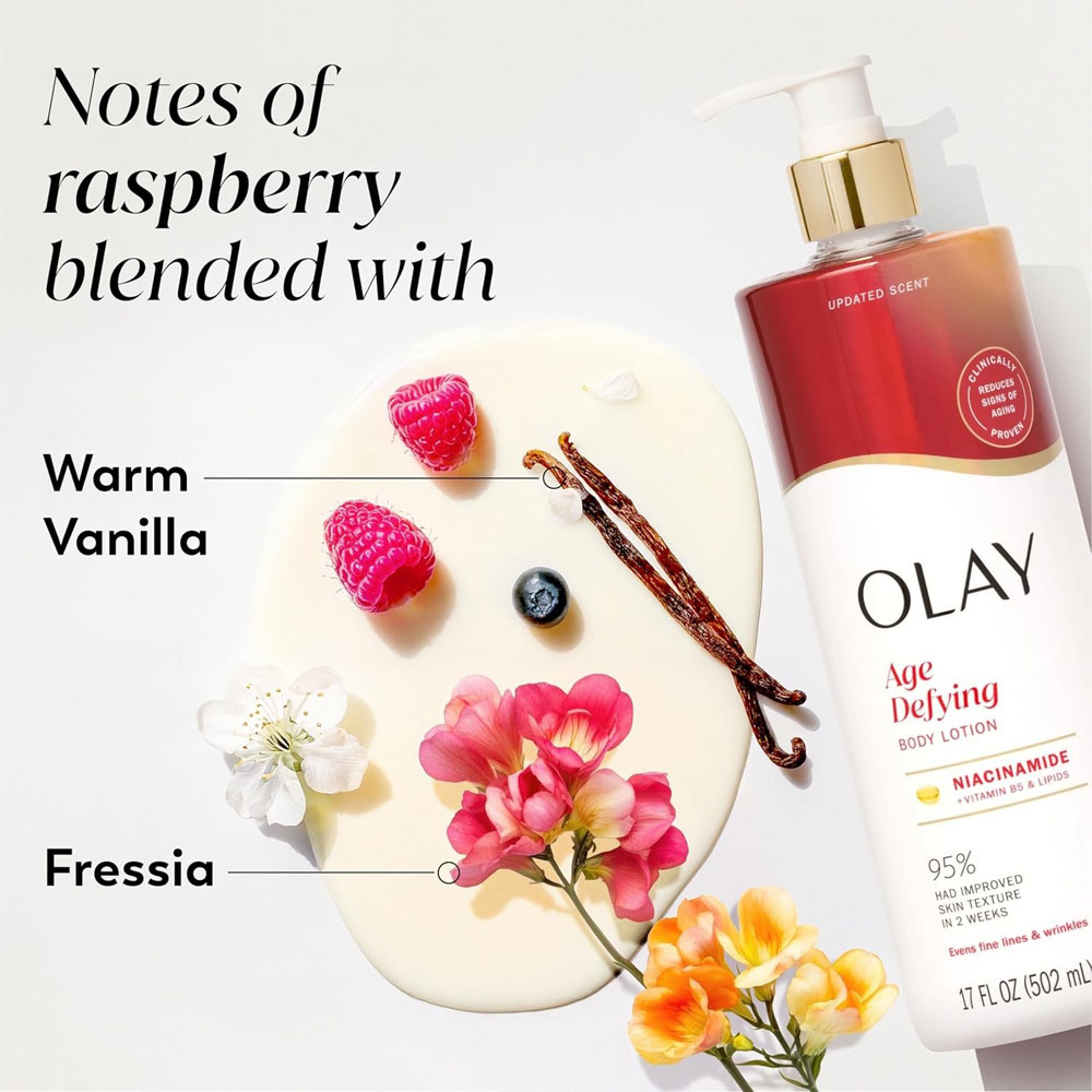 Dưỡng thể Olay Age Defying Body Lotion 502ml - Ảnh 4