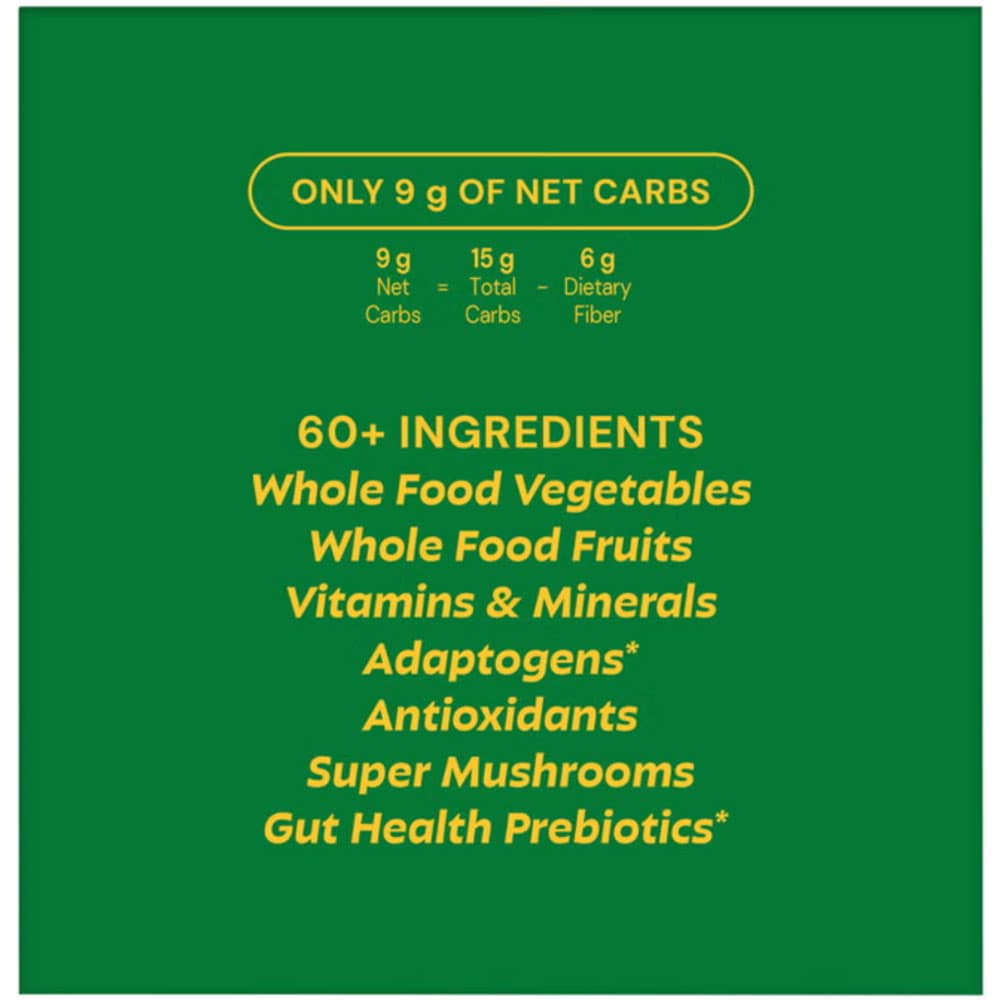 Kẹo dẻo rau xanh Grüns Adult Superfoods Greens Gummies 35 Daily Packs - Ảnh 4