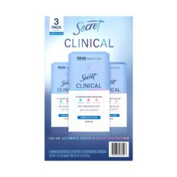 Lăn khử mùi Secret Clinical Clear Gel 45g x3 (Completely Clean)