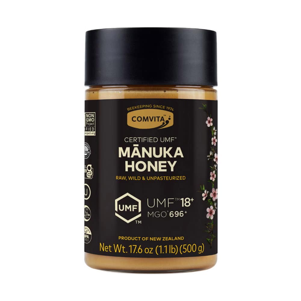 Mật ong Comvita Certified UMF 18+ (MGO 696+) Raw Manuka Honey 500g