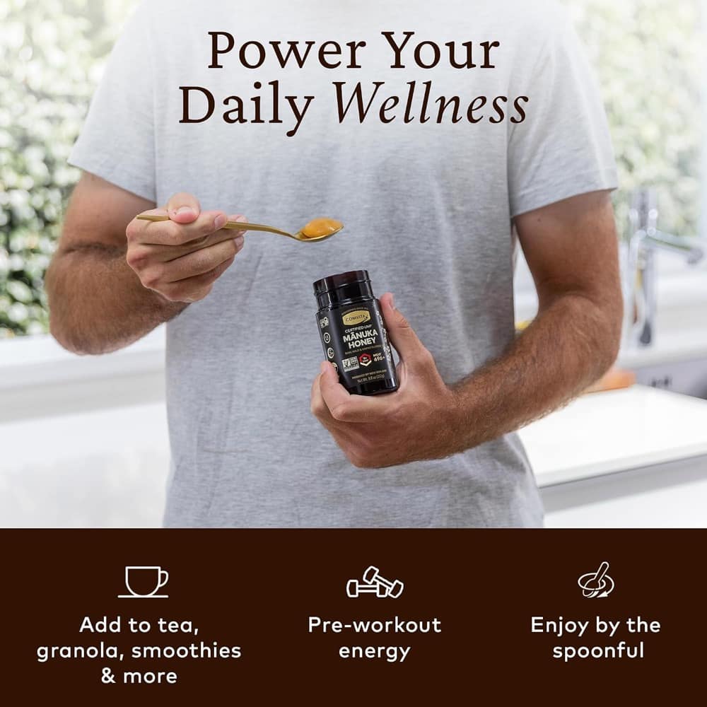 Mật ong Comvita Certified UMF 18+ (MGO 696+) Raw Manuka Honey 500g - Ảnh 5
