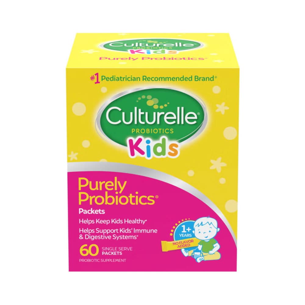Men vi sinh cho trẻ từ 1 tuổi Culturelle Kids Purely Probiotics Packets Hộp 60 gói