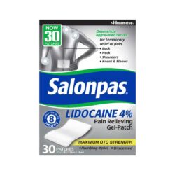 Miếng dán Salonpas LIDOCAINE 4% Gel-Patch 30 miếng