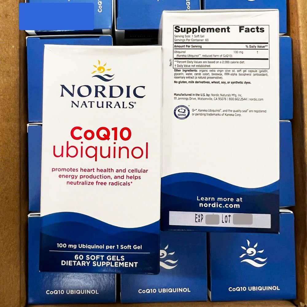 Viên uống bổ sung CoQ10 Nordic Naturals CoQ10 Ubiquinol 100mg 60 Softgels - Ảnh 2