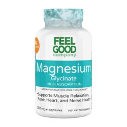 Viên uống bổ sung Magie FEELGOOD Magnesium Glycinate 180 Vegan Capsules