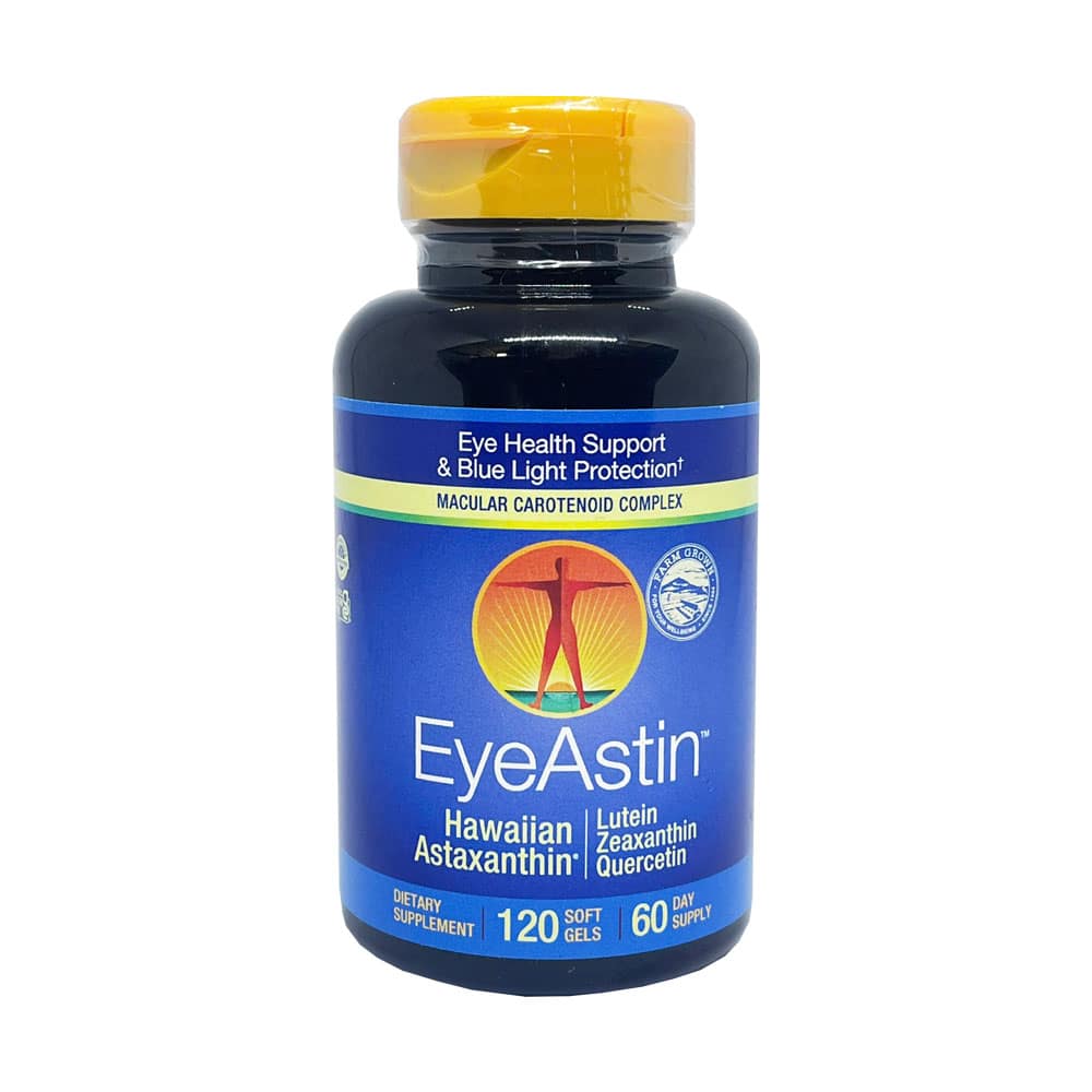 Viên uống chống oxy hóa Nutrex Hawaii EyeAstin 120 Softgels