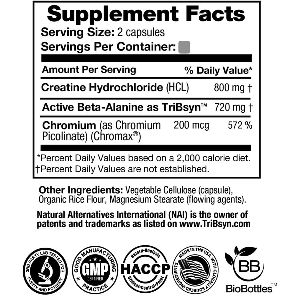 Viên uống hỗ trợ cơ FEELGOOD Creatine+ 120 Vegan Capsules - Ảnh 7