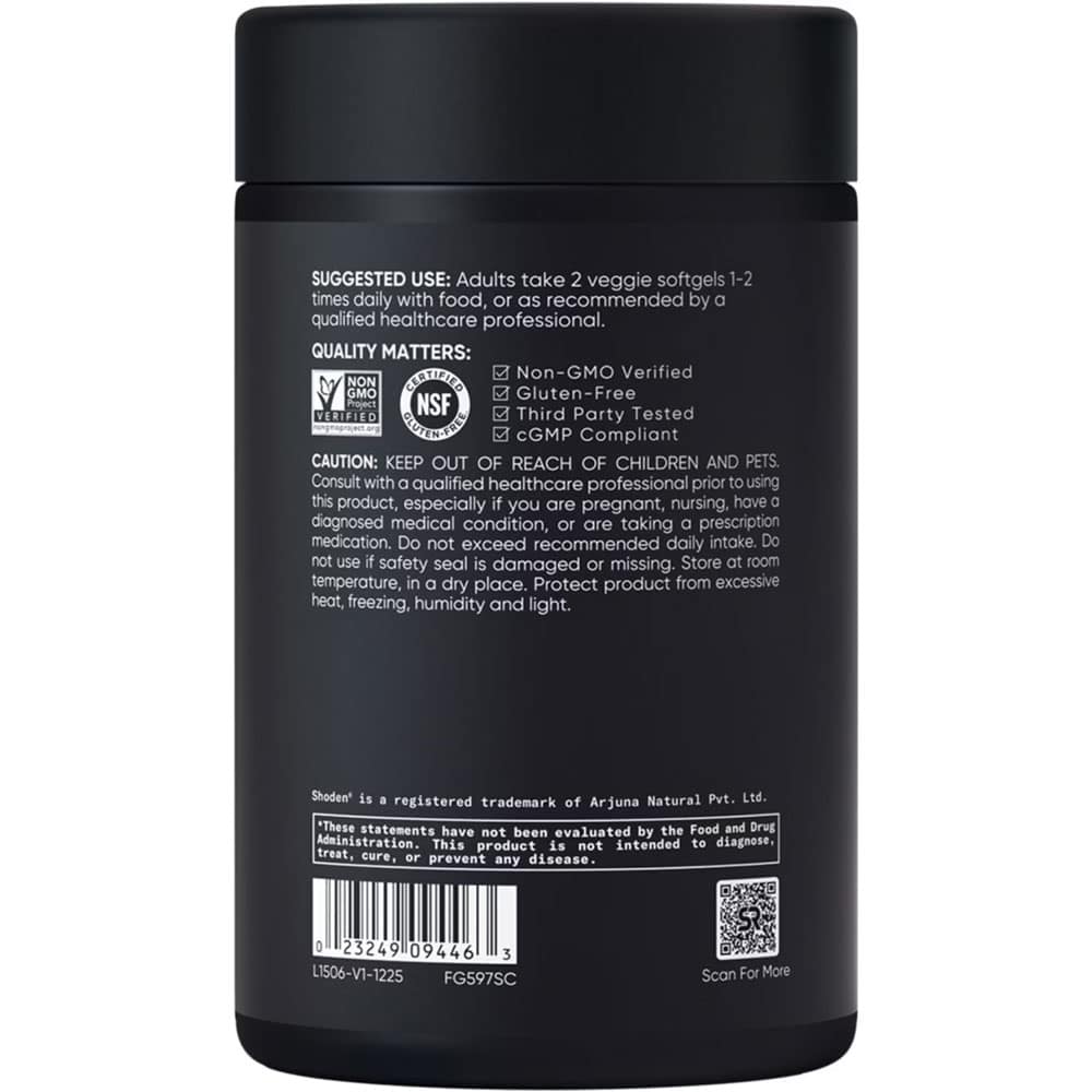 Viên uống nhân sâm Ấn Độ Sports Research Ashwagandha 500mg 90 Softgels - Ảnh 3