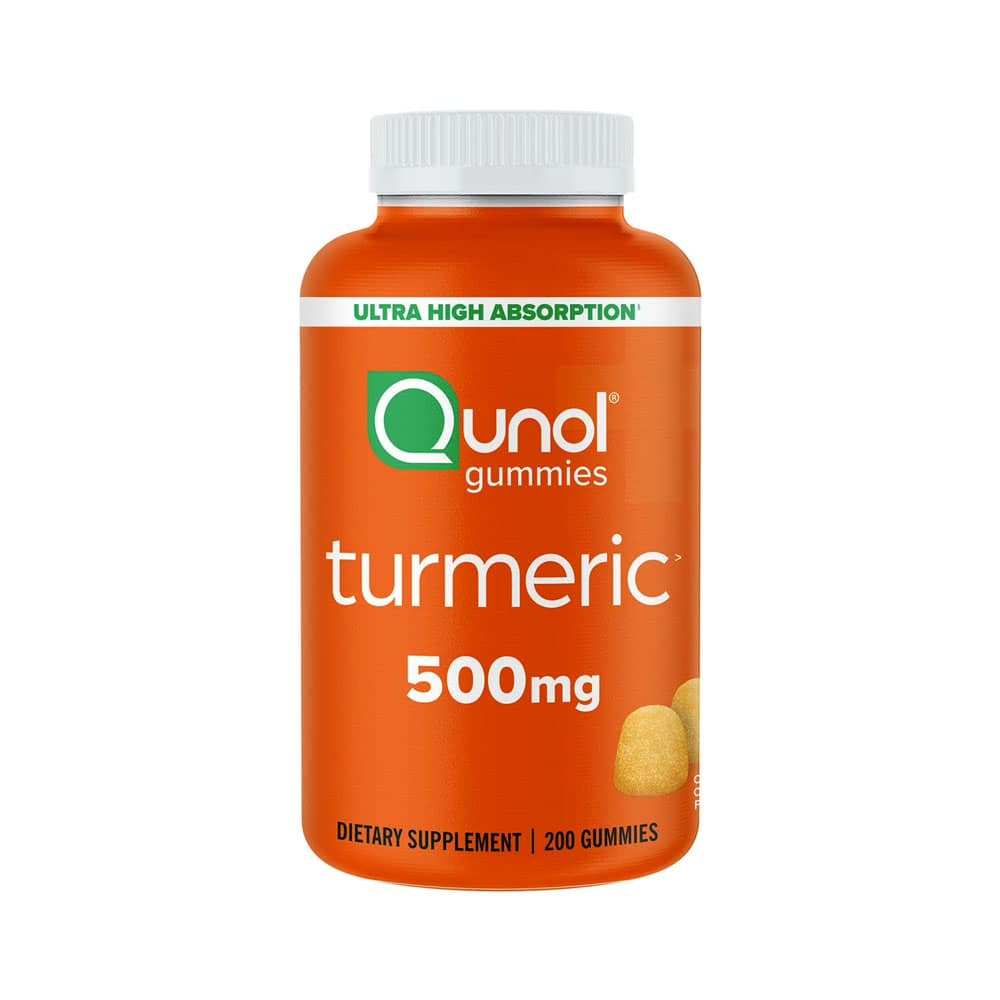Kẹo dẻo bổ sung tinh chất nghệ Qunol Turmeric 500mg 200 Gummies