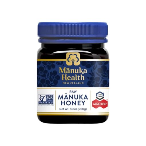 Mật ong Manuka Health MGO 850+ UMF 20+ Raw Manuka Honey 250g