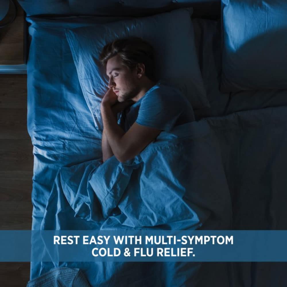 Siro cảm ban đêm Equate Nighttime Cold Flu Original 355ml x2 - Ảnh 7