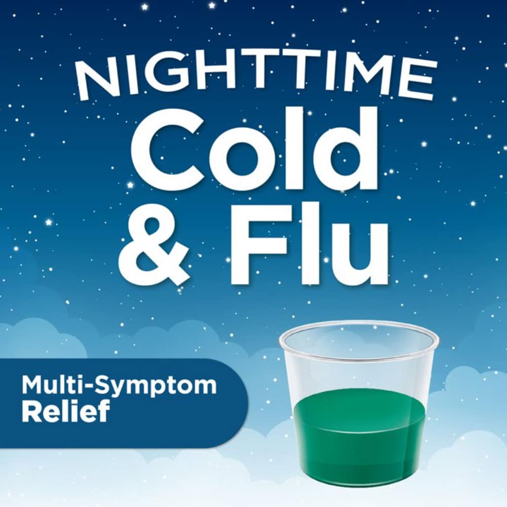 Siro cảm ban đêm Equate Nighttime Cold Flu Original 355ml x2 - Ảnh 4