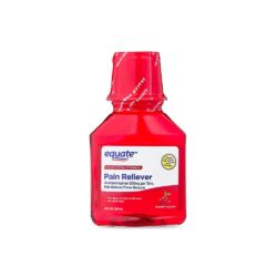 Siro giảm đau hạ sốt Equate Adult Extra Strength Pain Reliever vị Cherry 237ml