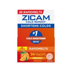 Viên ngậm tan nhanh Zicam Cold Remedy RapidMelts Citrus 36 viên