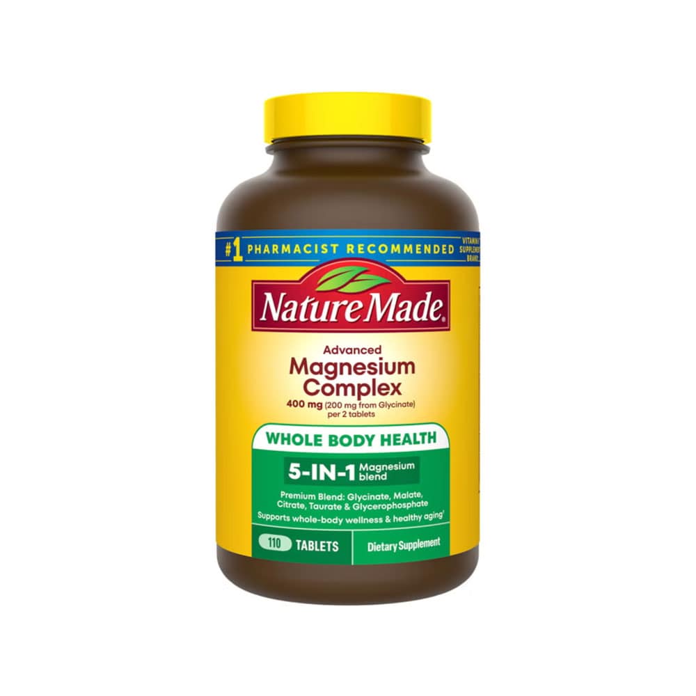 Viên uống bổ sung Magiê Nature Made Advanced Magnesium Complex 110 viên