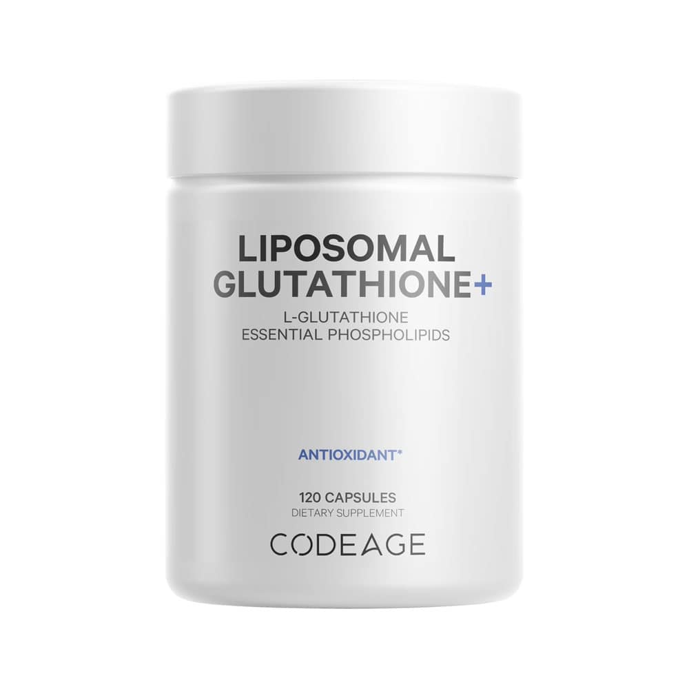 Viên uống chống oxy hóa Codeage Liposomal Glutathione 120 Capsules