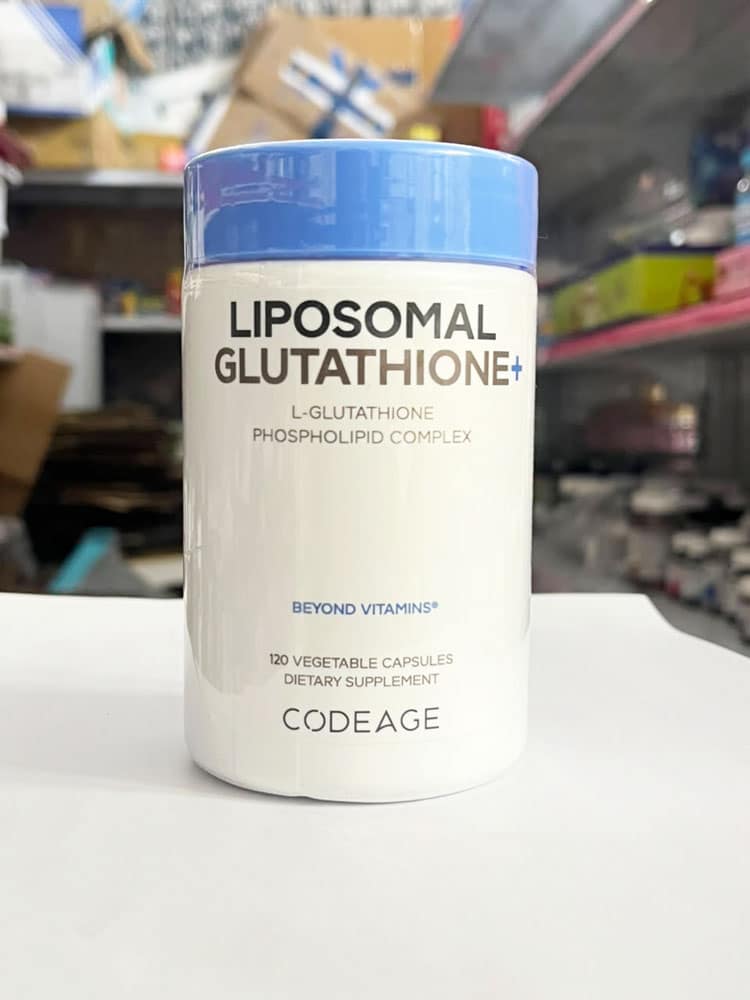 Viên uống chống oxy hóa Codeage Liposomal Glutathione 120 Capsules - Ảnh 2