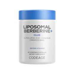 Viên uống hỗ trợ chuyển hóa Codeage Liposomal Berberine 60 Capsules