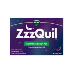 Viên uống hỗ trợ giấc ngủ Vicks ZzzQuil Nighttime Sleep Aid LiquiCaps 96 viên
