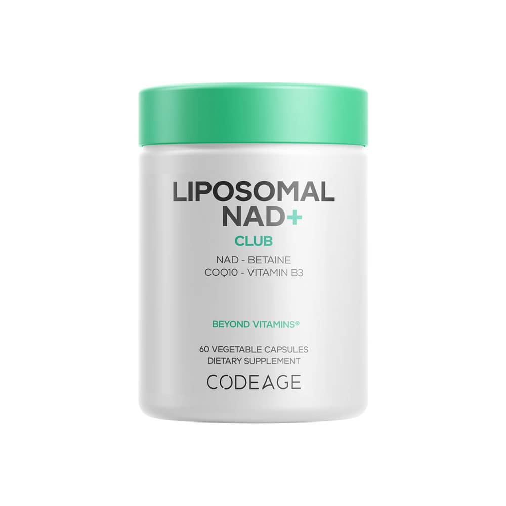 Viên uống hỗ trợ tăng NAD+ Codeage Liposomal NAD+ Club 60 Capsules