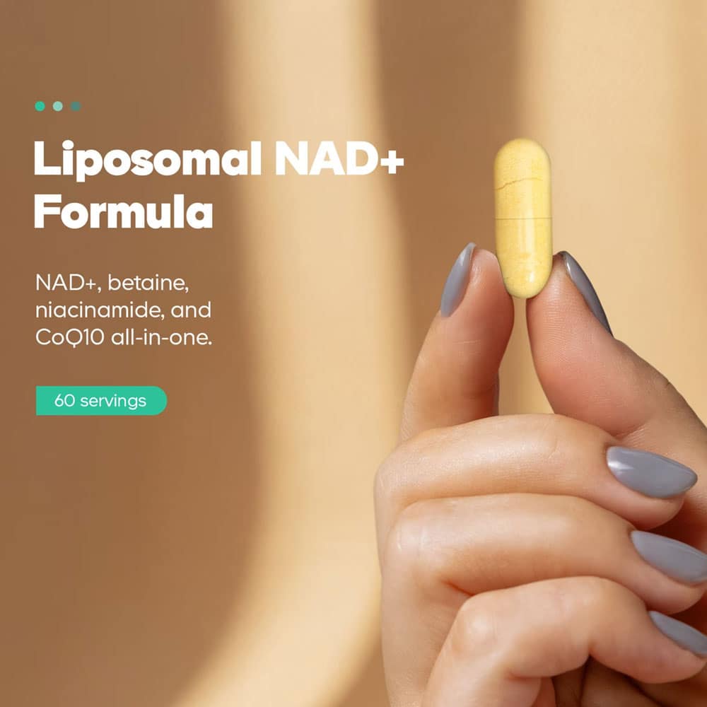 Viên uống hỗ trợ tăng NAD+ Codeage Liposomal NAD+ Club 60 Capsules - Ảnh 5