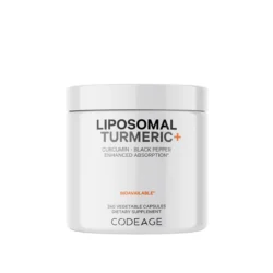 Viên nang nghệ tiêu đen Codeage Liposomal Turmeric Curcumin 240 viên