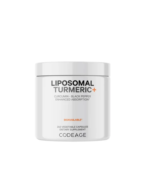Viên nang nghệ tiêu đen Codeage Liposomal Turmeric Curcumin 240 viên