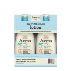 Sữa dưỡng ẩm Aveeno Baby Daily Moisture Lotion vòi pump 532 ml x2 chai