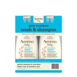 Sữa tắm gội 2 trong 1 Aveeno Baby 530 ml, bộ 2 chai