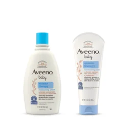 Kem dưỡng ẩm Aveeno Baby Eczema Therapy cho bé Set 2