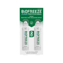 Xịt giảm đau Biofreeze Professional Menthol Pain Relief Spray 118ml x2 chai