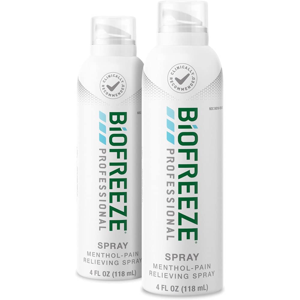 Xịt giảm đau Biofreeze Professional Menthol Pain Relief Spray 118ml x2 chai - Ảnh 2