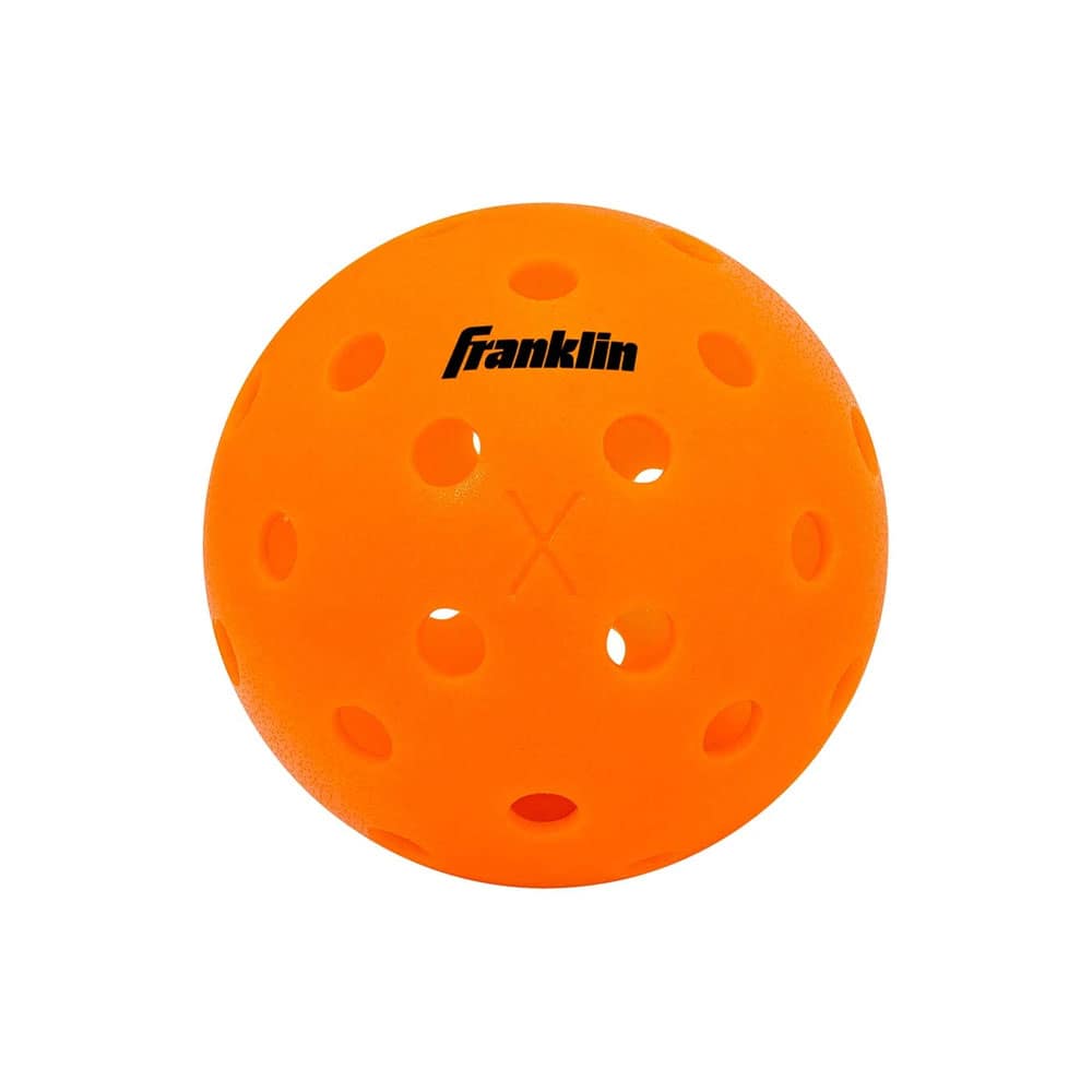 Bóng pickleball Franklin X-40 Outdoor set 3 quả màu cam Lava - Ảnh 3