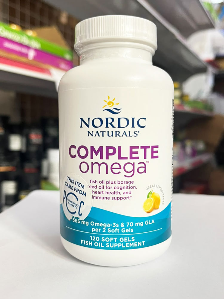 Dầu cá Omega-3 Nordic Naturals Complete Omega 565mg 120 Softgels - Ảnh 2