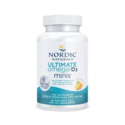 Dầu cá Omega-3 Nordic Naturals Ultimate Omega-D3 Minis 1120mg 60 Mini Softgels (Lemon)