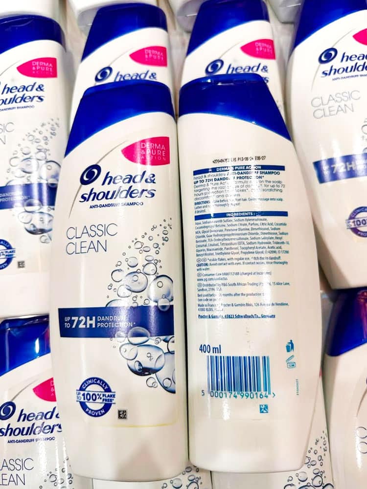 Dầu gội Head & Shoulders Classic Clean 400ml (Đức) - Ảnh 3