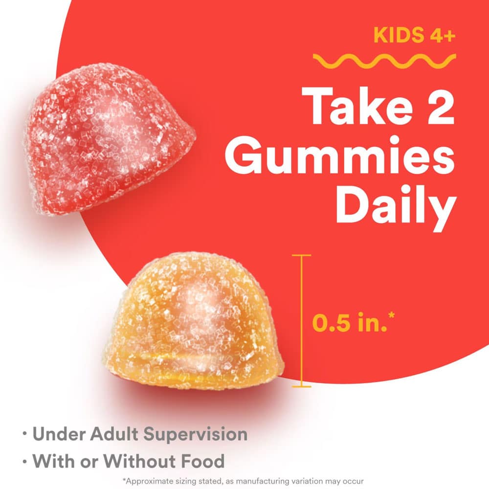 Kẹo bổ đa Vitamin+Omega cho trẻ em Smarty Pants Kids Plus Multi & Omegas 100 Gummies - Ảnh 5