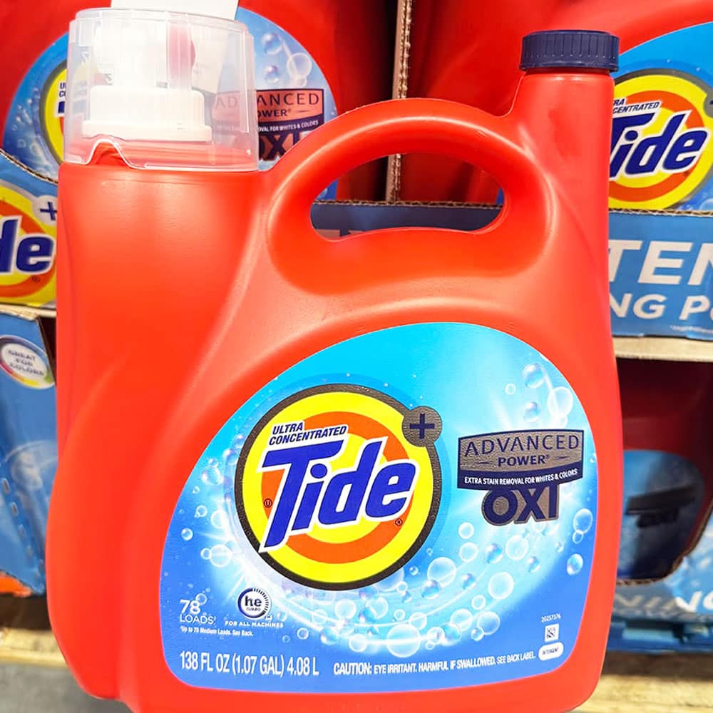 Nước giặt Tide Ultra Concentrated Advanced Power with Oxi 4.08L 78 lần giặt - Ảnh 2