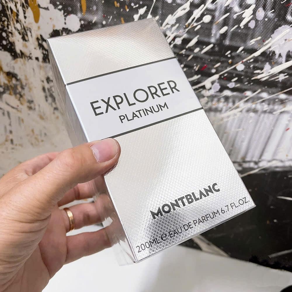 Nước hoa nam Mont Blanc Explorer Platinum EDP 200ml - Ảnh 2