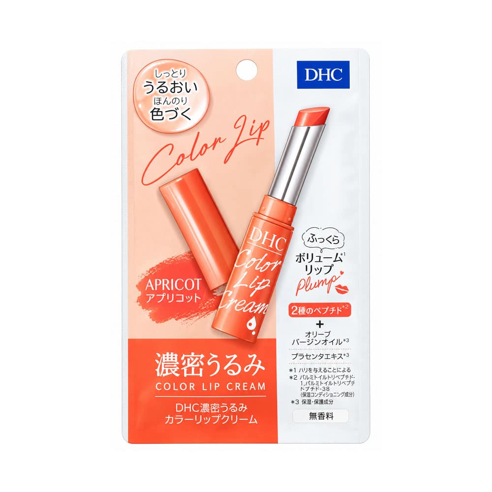 Son dưỡng môi có màu DHC Color Lip Cream Apricot 1.5g