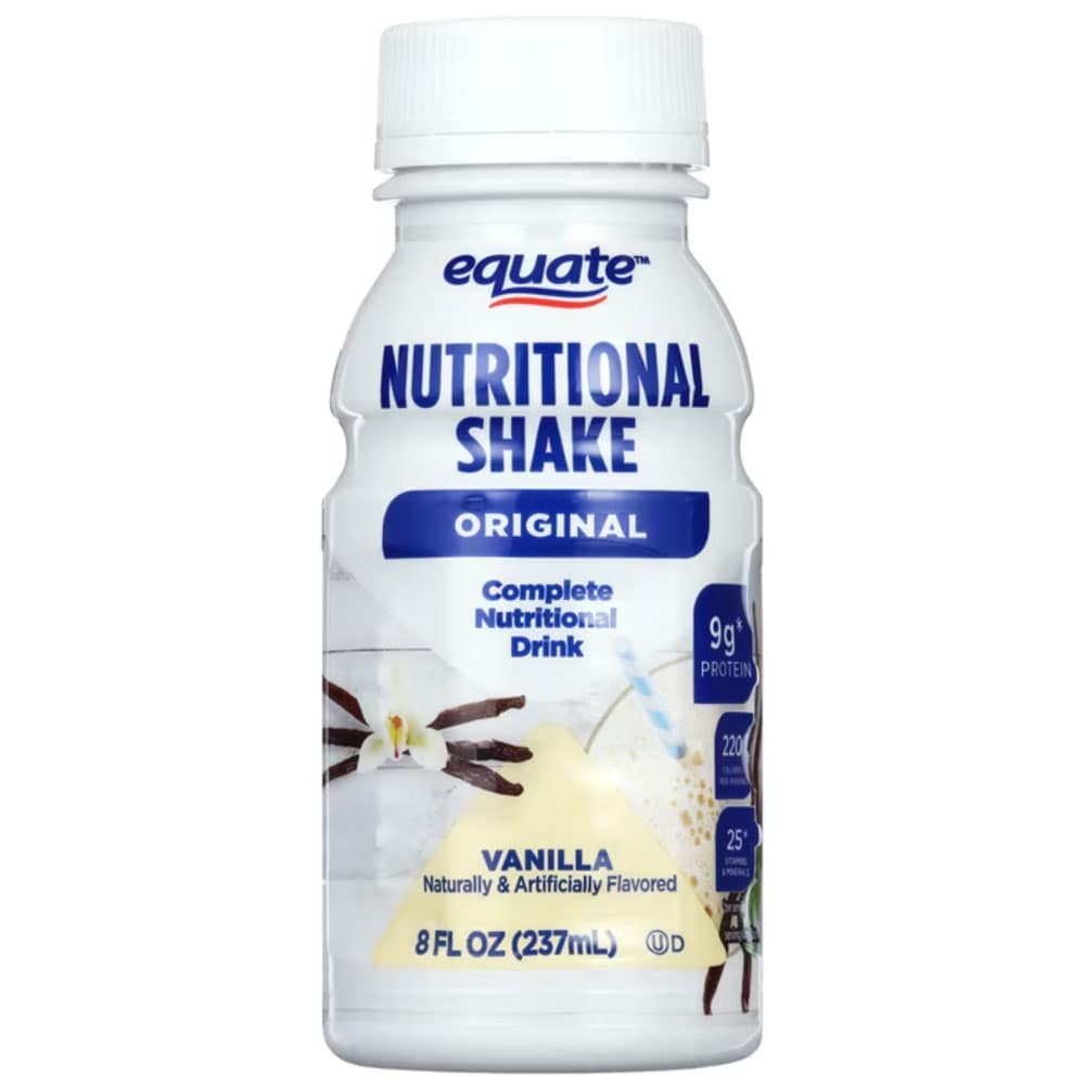 Sữa dinh dưỡng Equate Original Nutritional Shake vị Vanilla 237ml x6 - Ảnh 2
