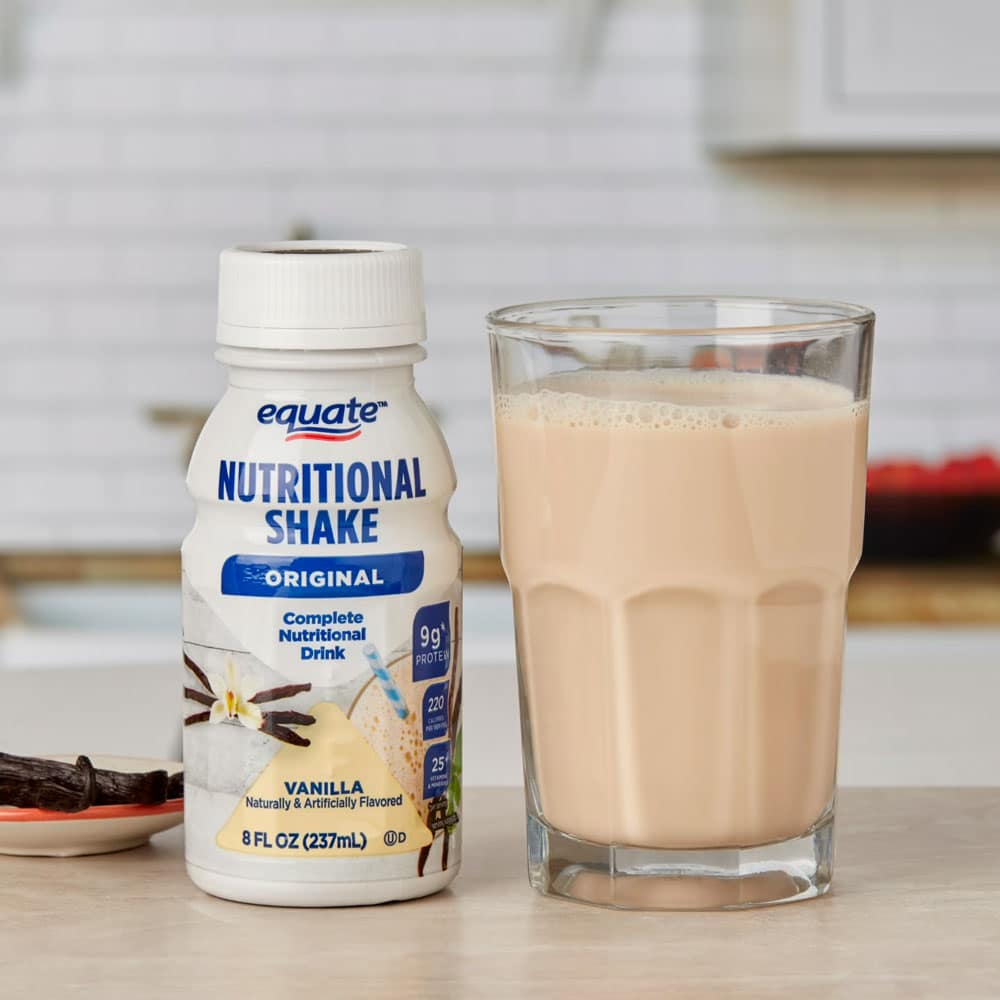 Sữa dinh dưỡng Equate Original Nutritional Shake vị Vanilla 237ml x6 - Ảnh 5